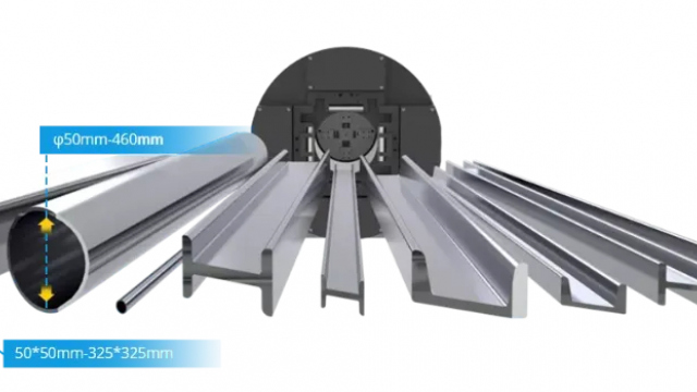 Wide-range-of-Processing-Capability-Tube-Laser-Cutting Fiber Laser / TITAN SF12050HT