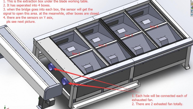 JD1325 extaction structure--L Laser gravírovací stroj / gravirka / LASER GRAVÍROVACÍ STROJ