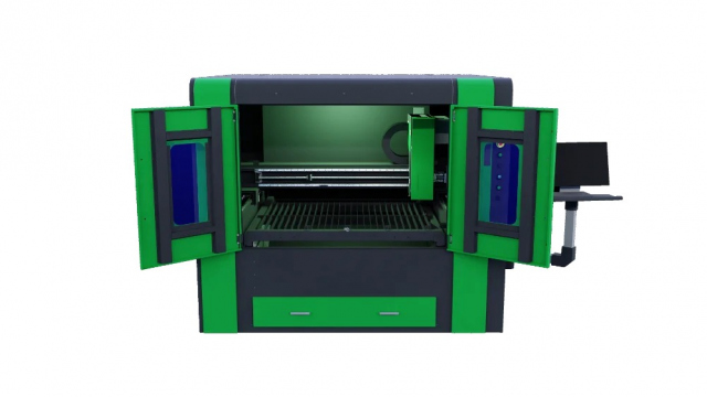 Titan-T1-Fibre-Laser-Cutter-Mantech-UK-and-Ireland-Front Fiber Laser / TITAN T1